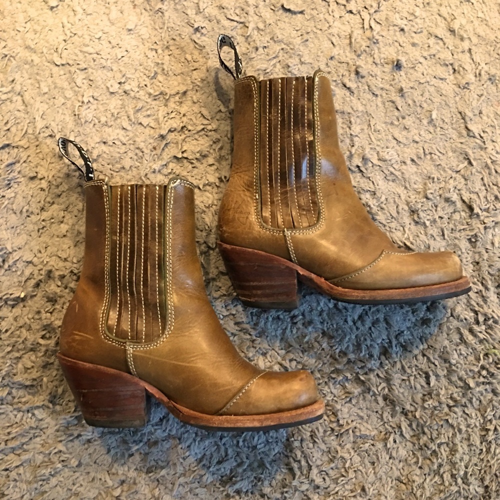 John Fluevog Brown Boots Size 5 US
